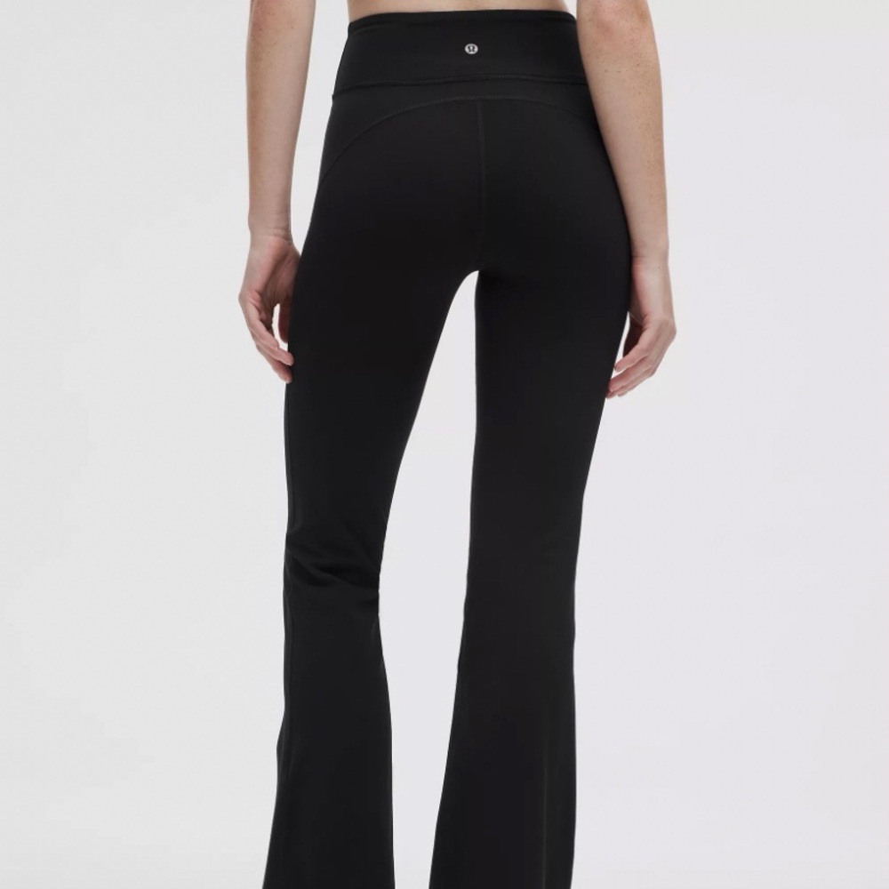 Lululemon groove nulu high rise flared pant